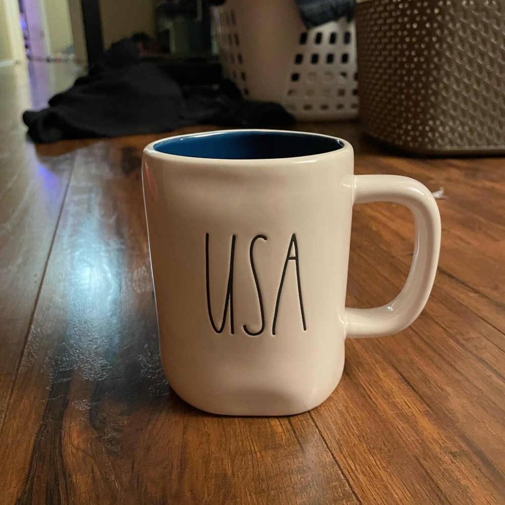 Rae dunn USA mug with camper van double sided